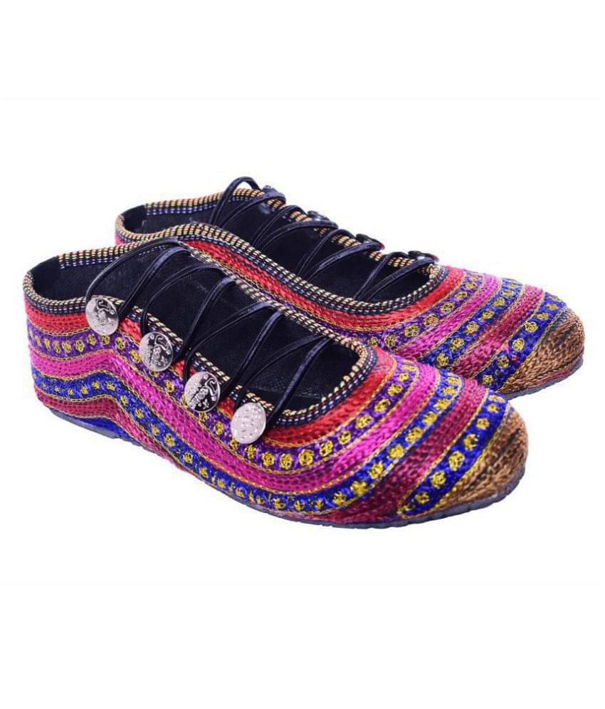     			Raj Multi Color Ethnic Footwear