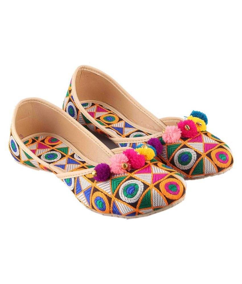     			Raj Multi Color Ethnic Footwear