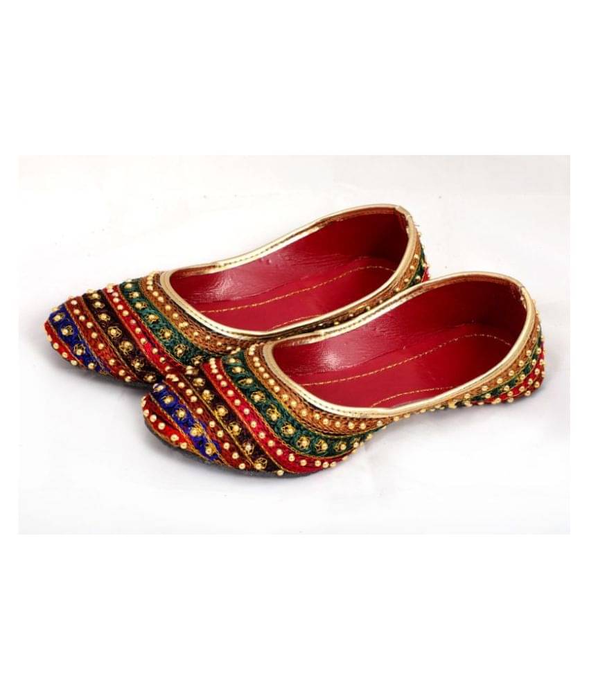     			Raj Multi Color Ethnic Footwear