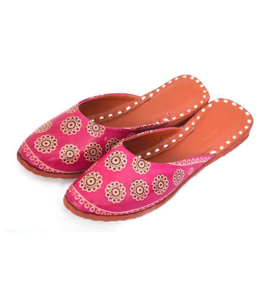     			Raj - Pink Women's Mules