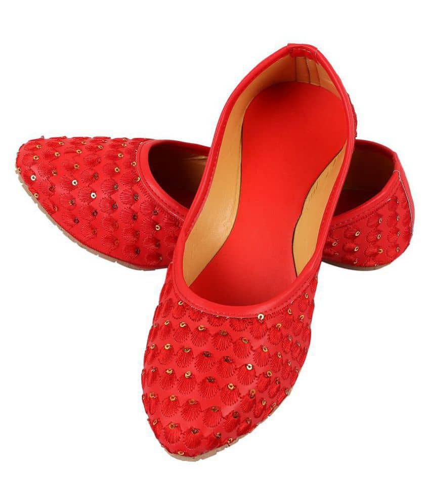 Raj Red Ethnic Footwear - Ethnic Shoes | Buy online on ZillyBuy
