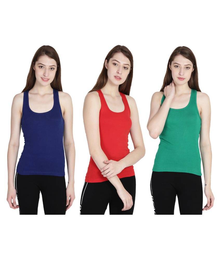     			Leading Lady Cotton Camisoles - Multi Color