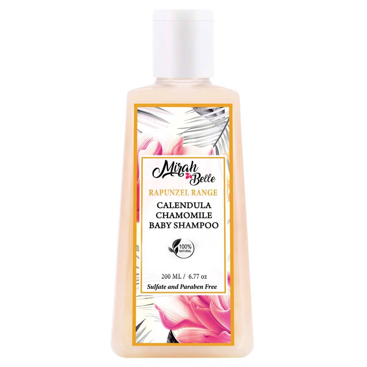 Mirah Belle Natural & Organic - Calendula Chamomile Sensitive Scalp - Sulfate & Paraben Free Shampoo 200 mL Mirah Belle Natural & Organic - Calendula Chamomile Sensitive Scalp - Sulfate & Paraben Free Shampoo 200 mL