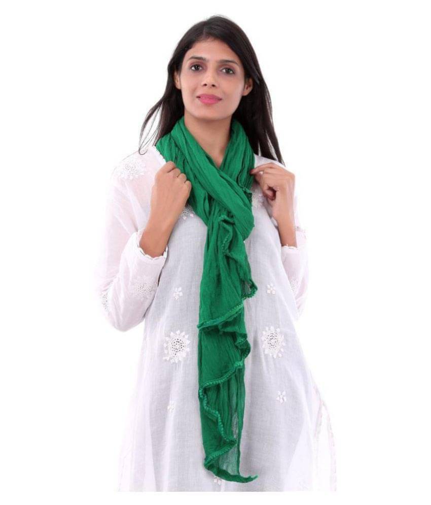 Raj Green Chiffon Dupatta Raj Green Chiffon Dupatta