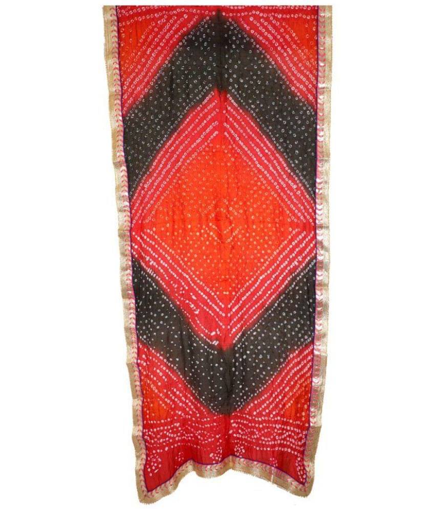 Raj Red Art Silk Dupatta Raj Red Art Silk Dupatta