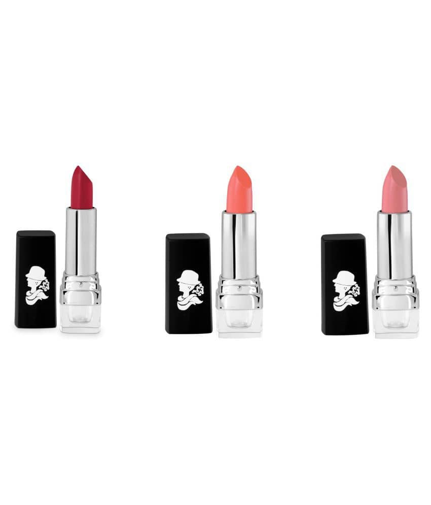 Greyon Moisturizing Lipstick 119-133-149 Multicolor Pack of 3