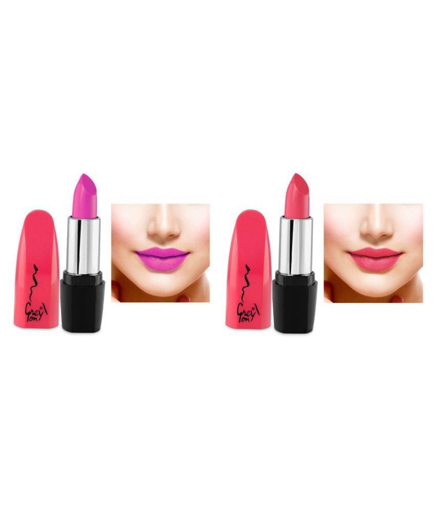     			Greyon Moisturizing Lipstick 313-320 Multicolor Pack of 2
