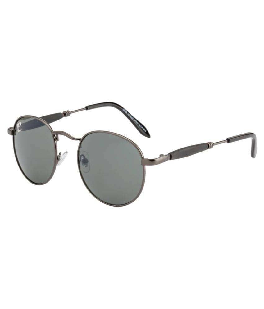     			Clark n' Palmer - Black Panto Sunglasses ( SB-821 )