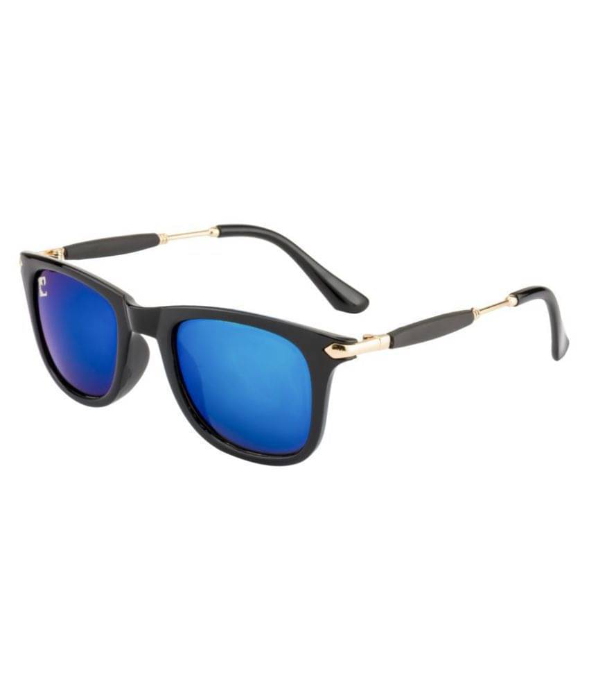     			Clark n' Palmer - Blue Square Sunglasses ( SB-810 )