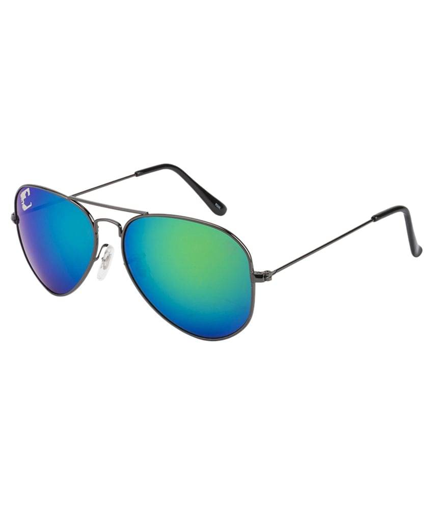     			Clark n' Palmer - Green Pilot Sunglasses ( rb 717 )