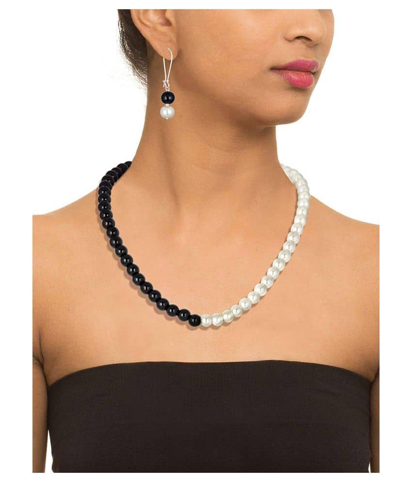 JFL - Jewellery For Less Pearls Multi Color Princess Designer None Necklaces Set
