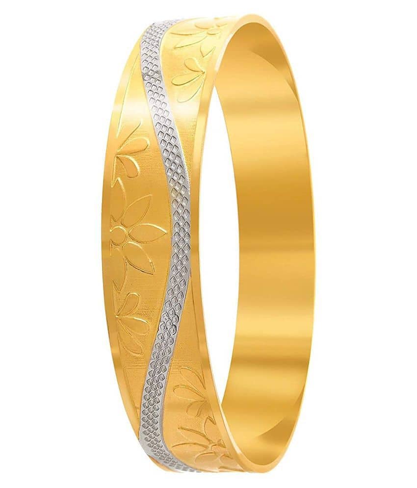 Traditional Ethnic One Gram Gold Plated Designer Kada Bangle for Women & Girls - Bangles & Bracelets | Buy online on ZillyBuy