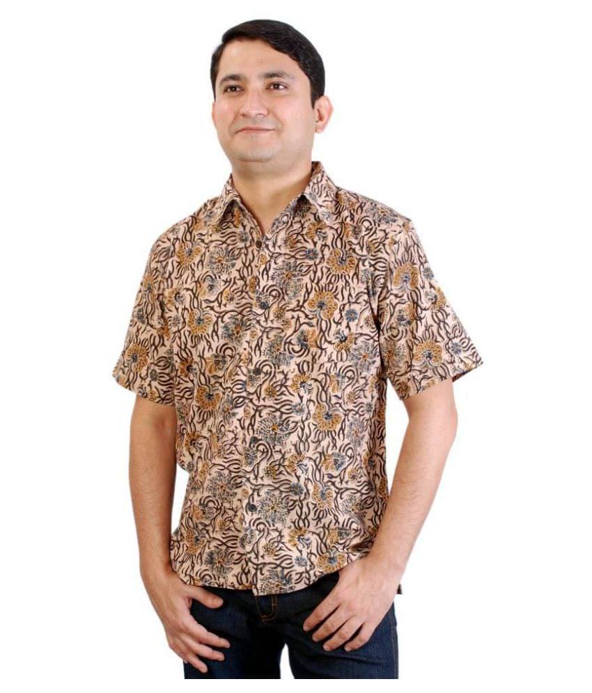 Viniyog 100 Percent Cotton Multi Shirt Viniyog 100 Percent Cotton Multi Shirt