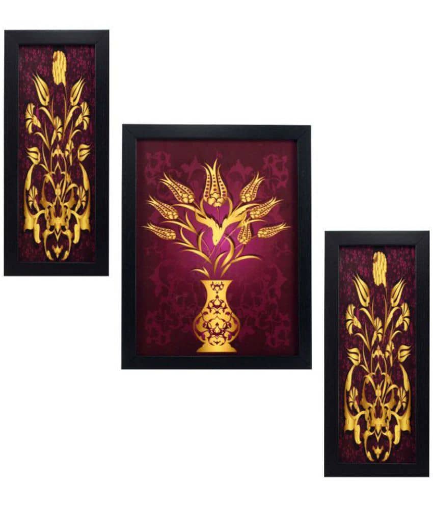 Indianara - Floral Painting With Frame