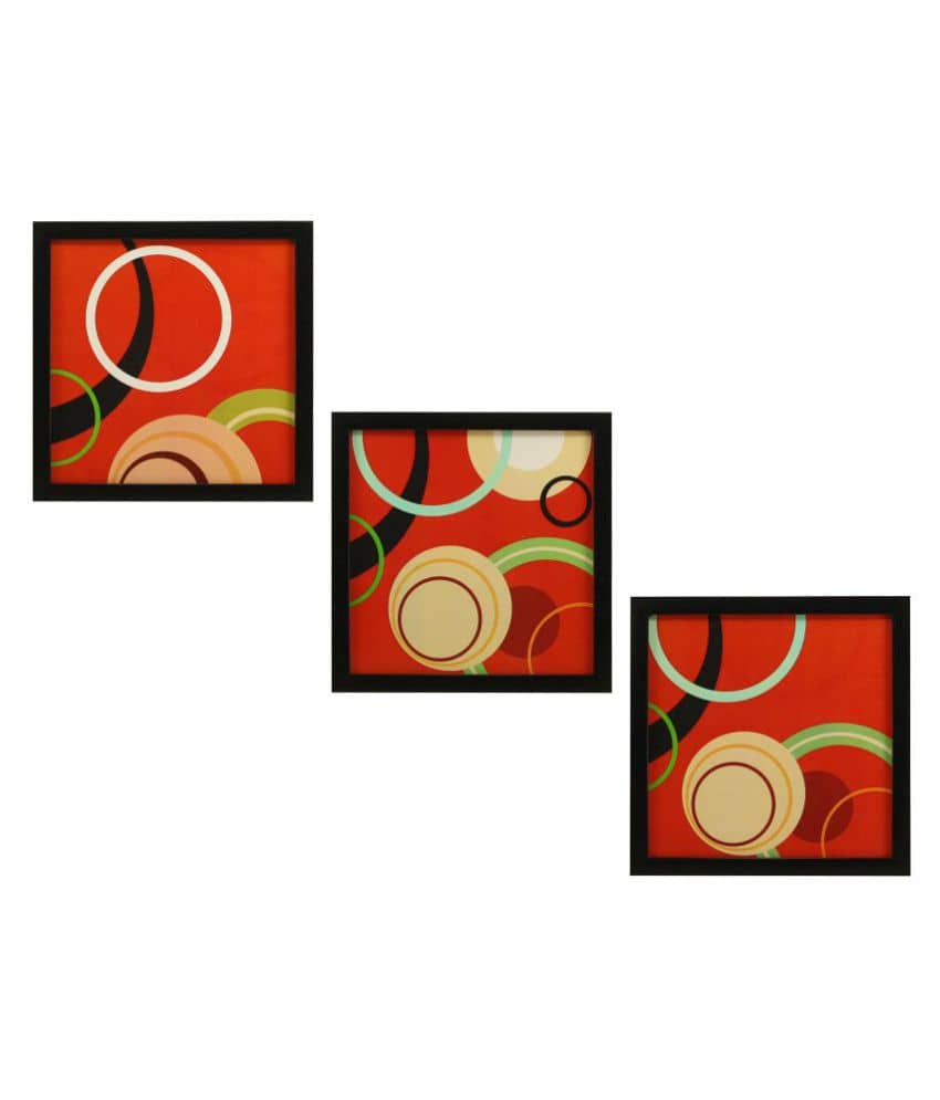 Indianara - Abstract Painting With Frame
