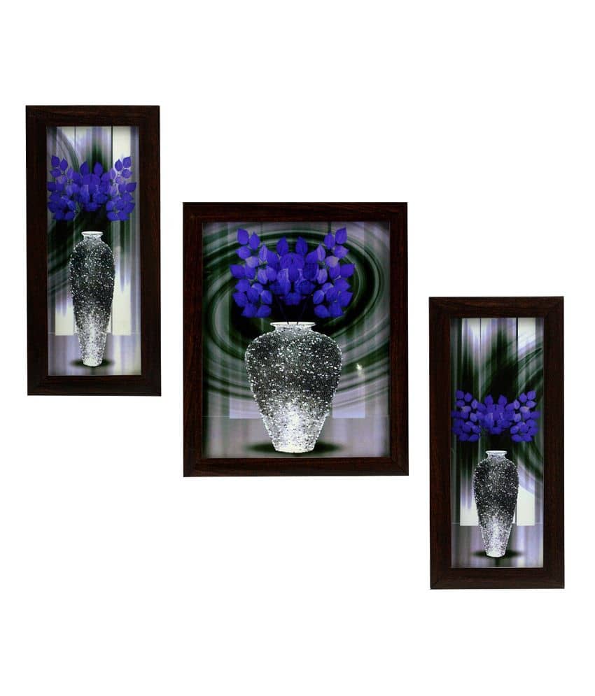 Indianara Synthetic Painting With Frame