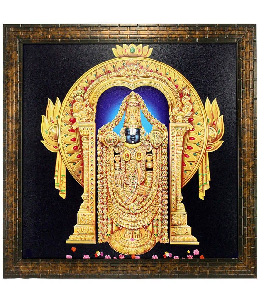 Indianara Synthetic Painting With Frame