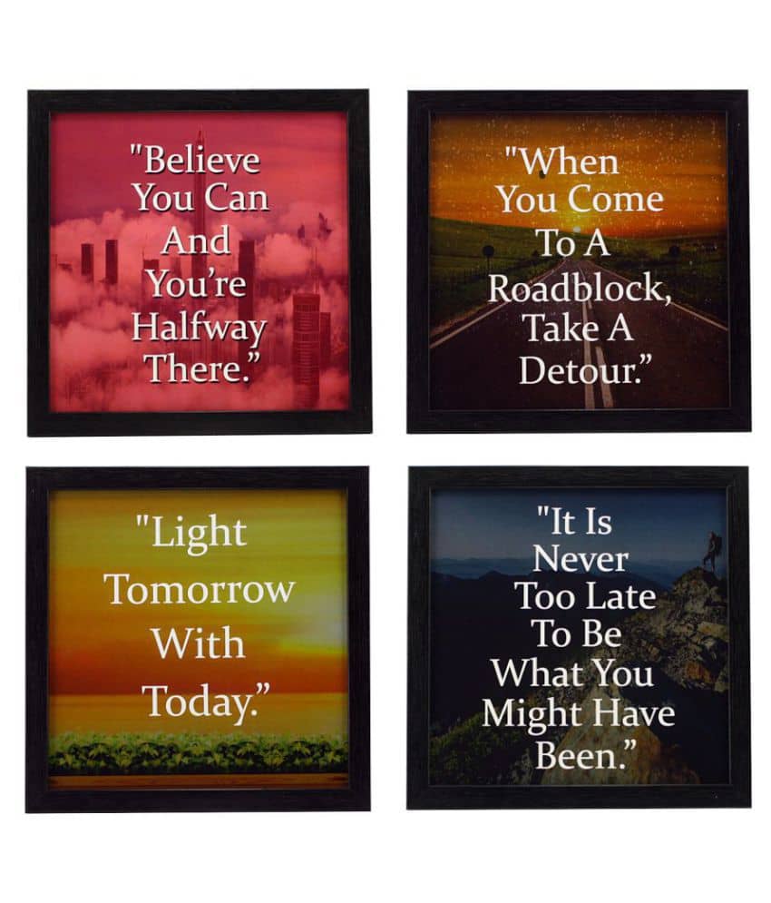 Indianara - Motivational Painting With Frame