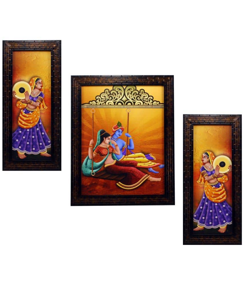 Indianara - Religious Painting With Frame
