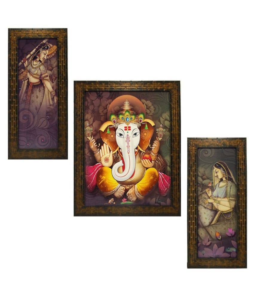 Indianara - Religious Painting With Frame