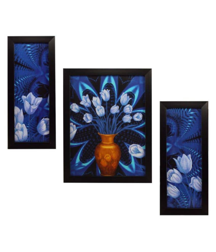 Indianara Synthetic Painting With Frame