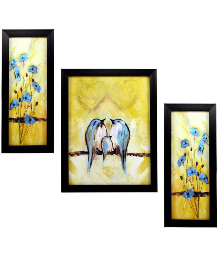     			Indianara - Bird Painting With Frame
