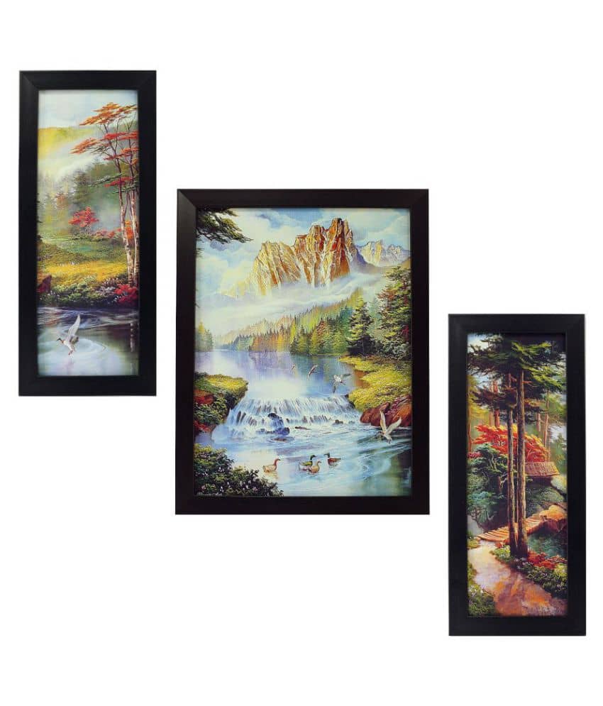Indianara - Landscape Painting With Frame