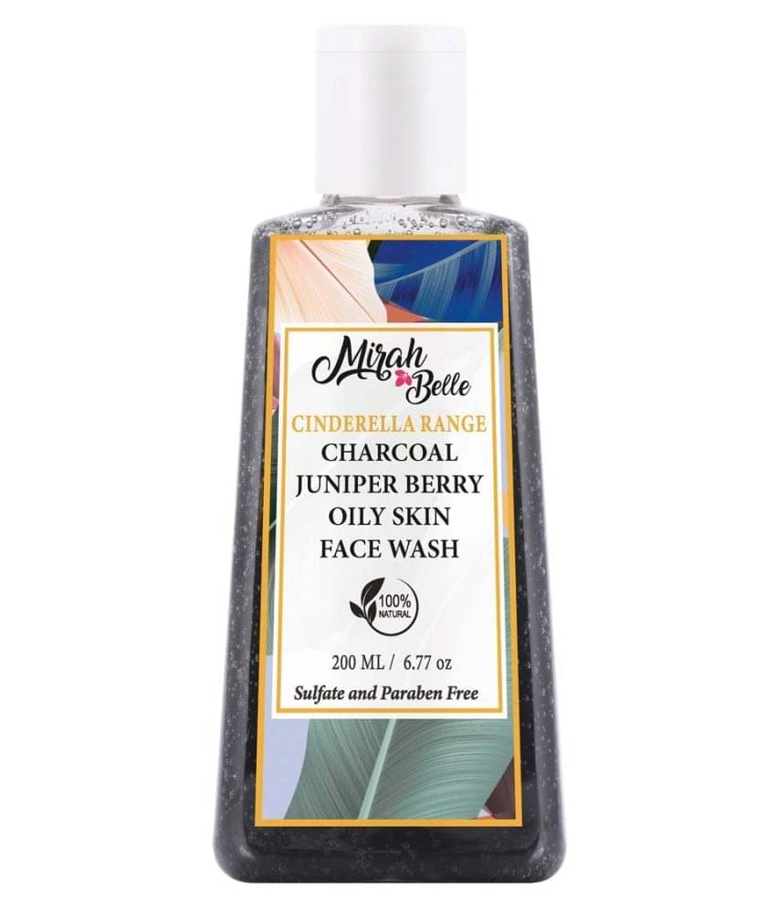 Mirah Belle - Charcoal - Juniper Berry Oil Skin Face Wash 200 ml Mirah Belle - Charcoal - Juniper Berry Oil Skin Face Wash 200 ml