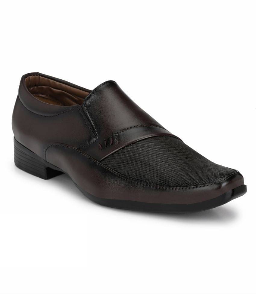     			Sir Corbett - Brown Men's Slip On Formal Shoes