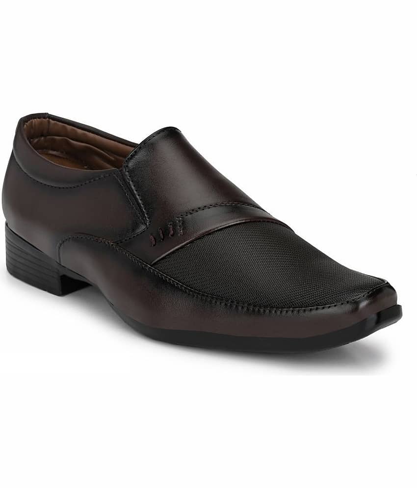 Sir Corbett - Brown Men's Slip On Formal Shoes - Formal Shoes | Buy online on ZillyBuy