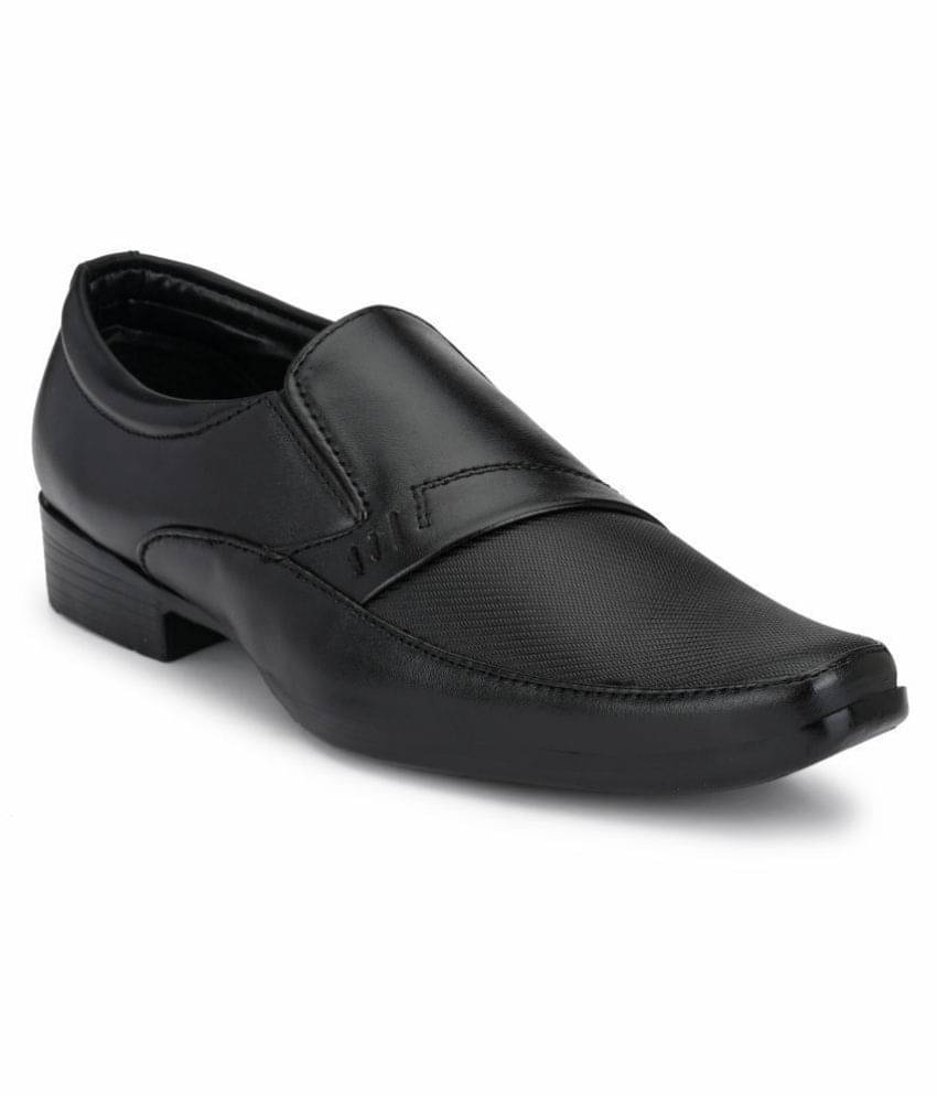 Sir Corbett - Black Men's Slip On Formal Shoes Sir Corbett - Black Men's Slip On Formal Shoes