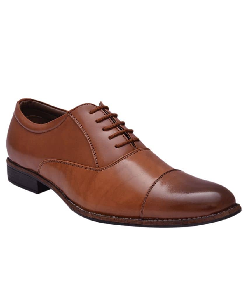 Sir Corbett - Tan Men's Formal Shoes - Formal Shoes | Buy online on ZillyBuy