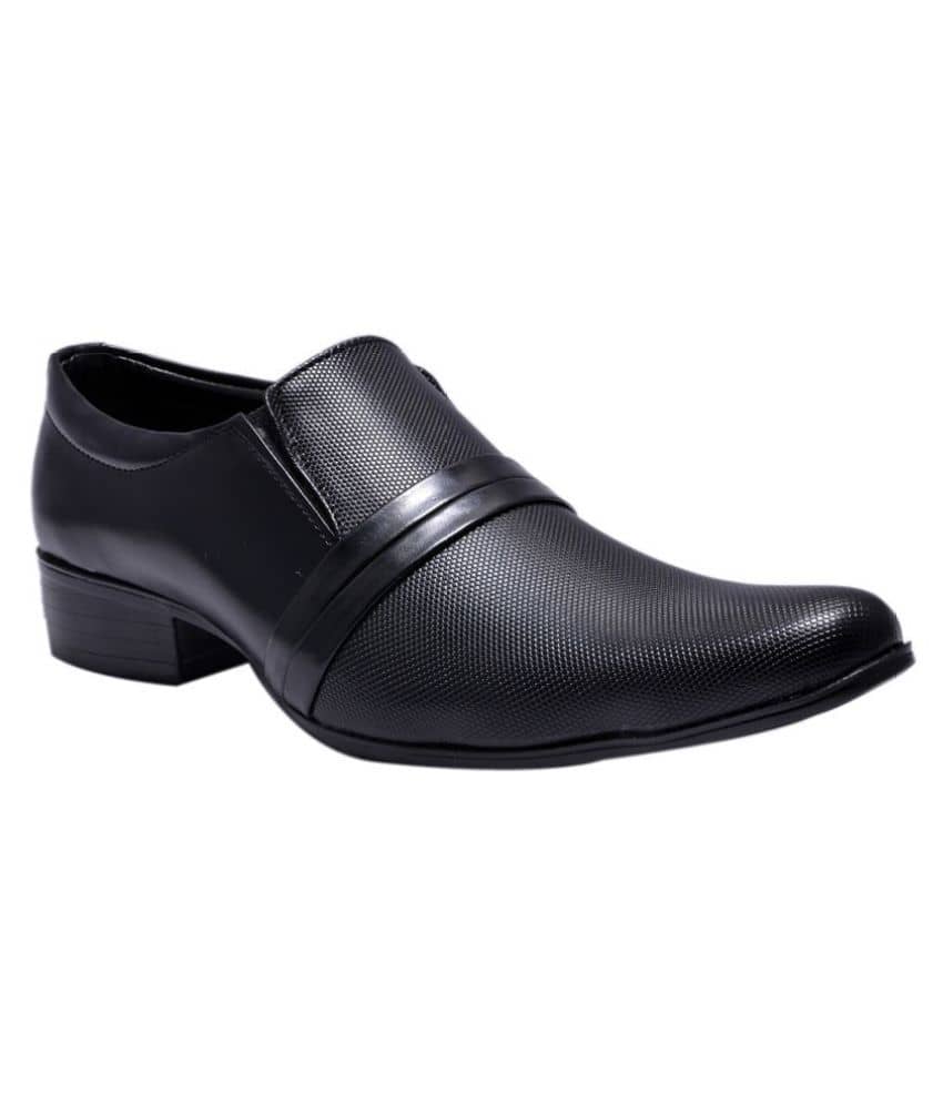 Sir Corbett - Black Men's Slip On Formal Shoes - Formal Shoes | Buy online on ZillyBuy