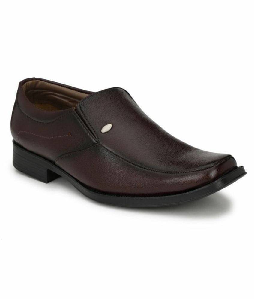     			Sir Corbett - Brown Men's Slip On Formal Shoes