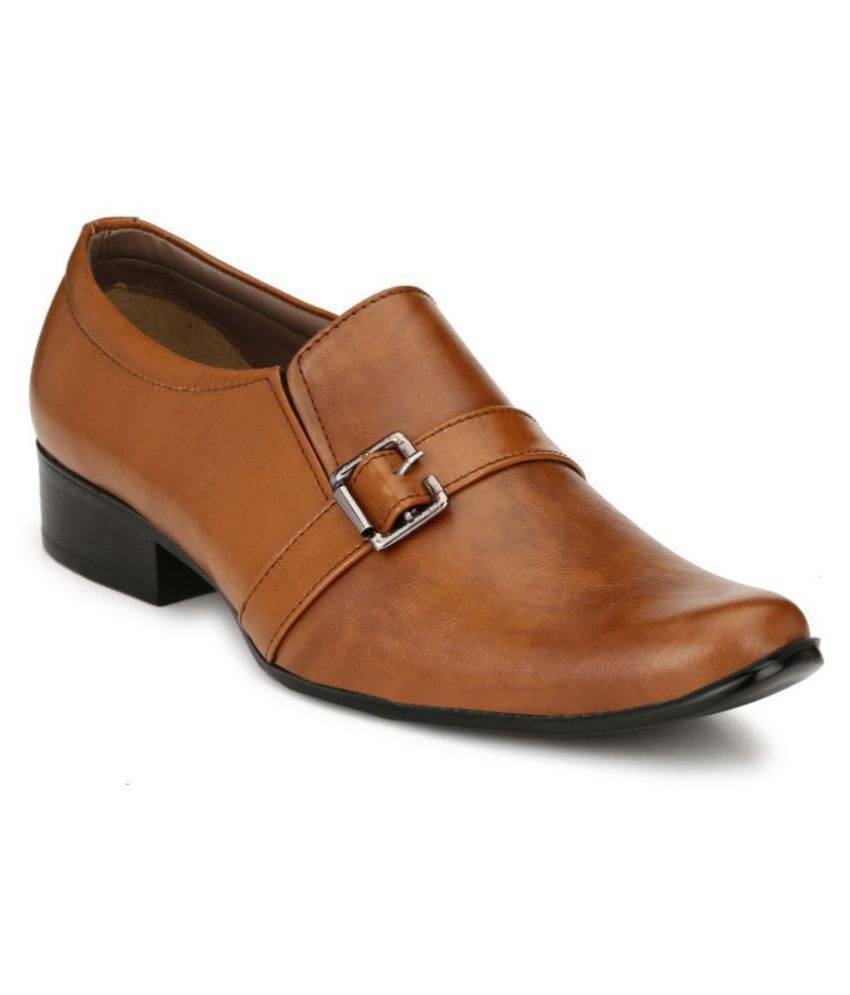 Sir Corbett Slip On Tan Formal Shoes Sir Corbett Slip On Tan Formal Shoes