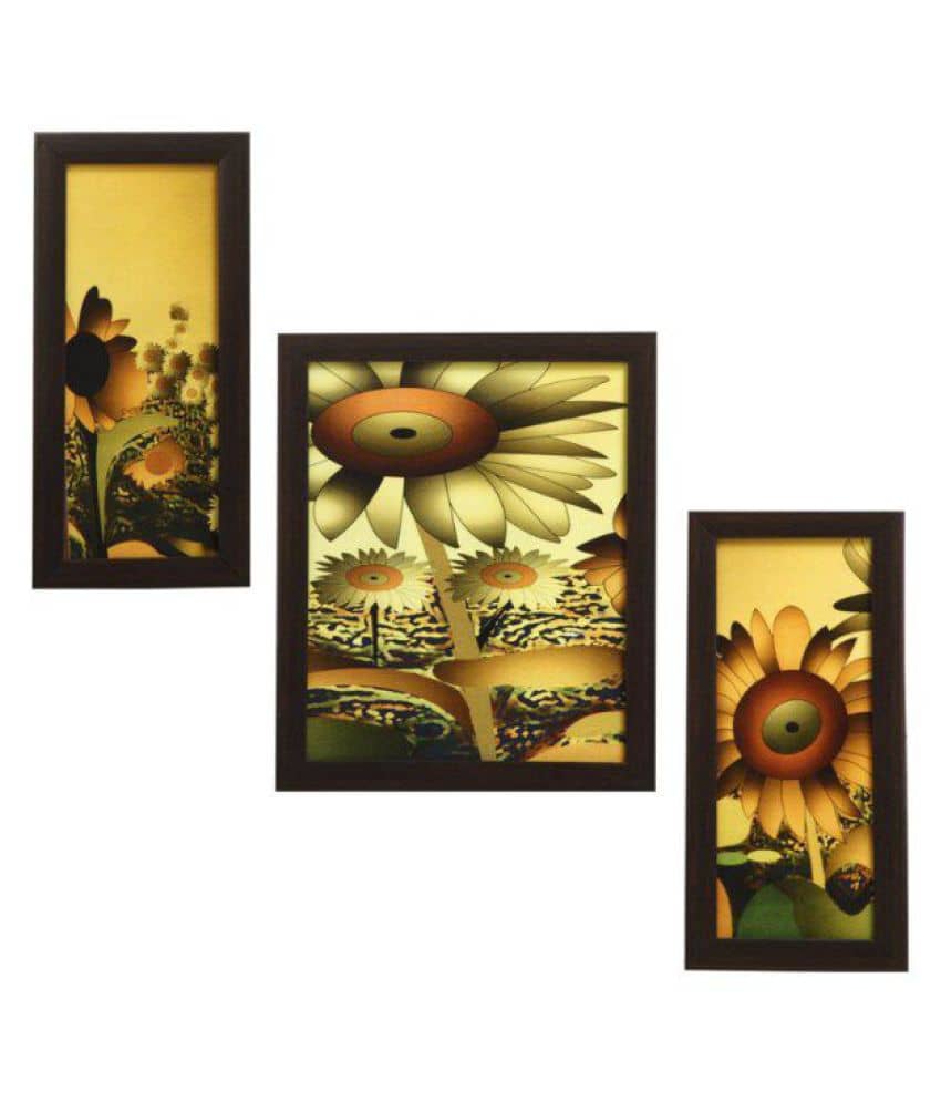 Indianara Synthetic Painting With Frame