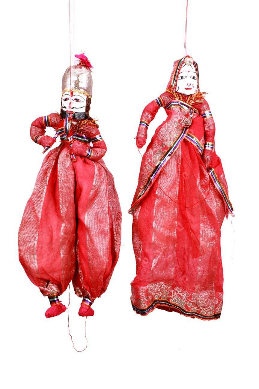     			Raj Red Cloth Puppet - Pack of 1