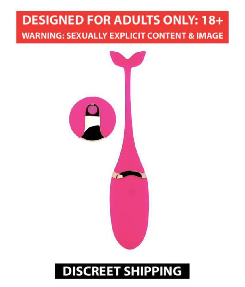 Fish Shaped Vibrating Egg With Wireless Remote Control And USB Charging Sex Toy For Women