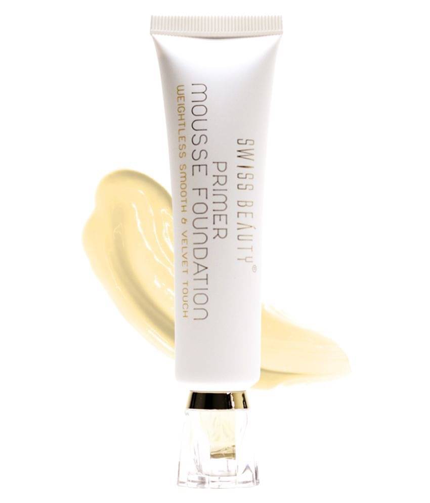     			Swiss Beauty Primer Mousse Foundation Dark, 40ml