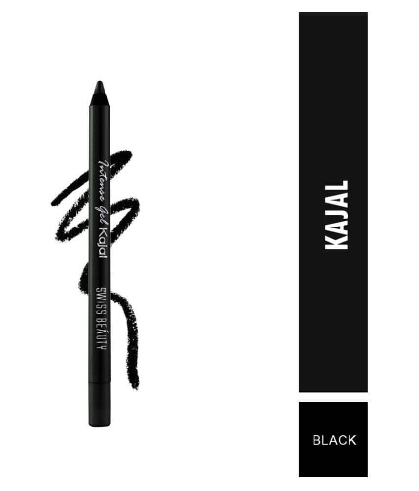 Swiss Beauty Kajal Pencil Silver, 2g - Makeup - Eyes | Buy online on ZillyBuy