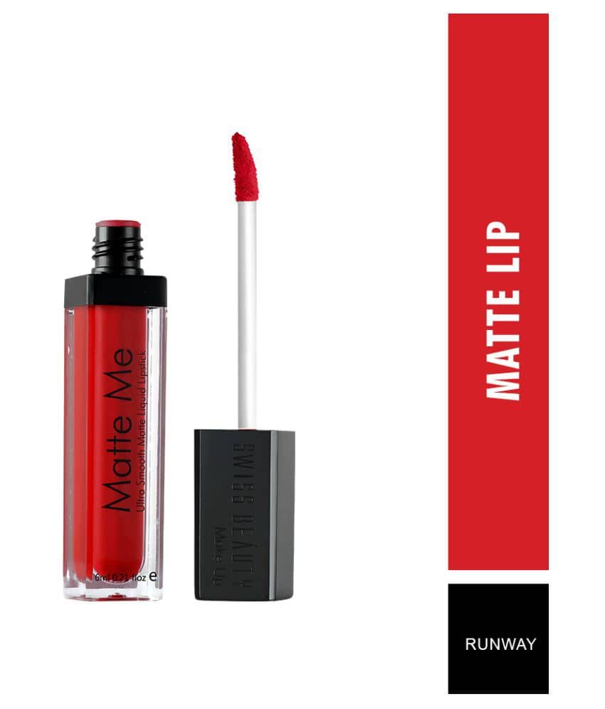 Swiss Beauty - Red Matte Lipstick
