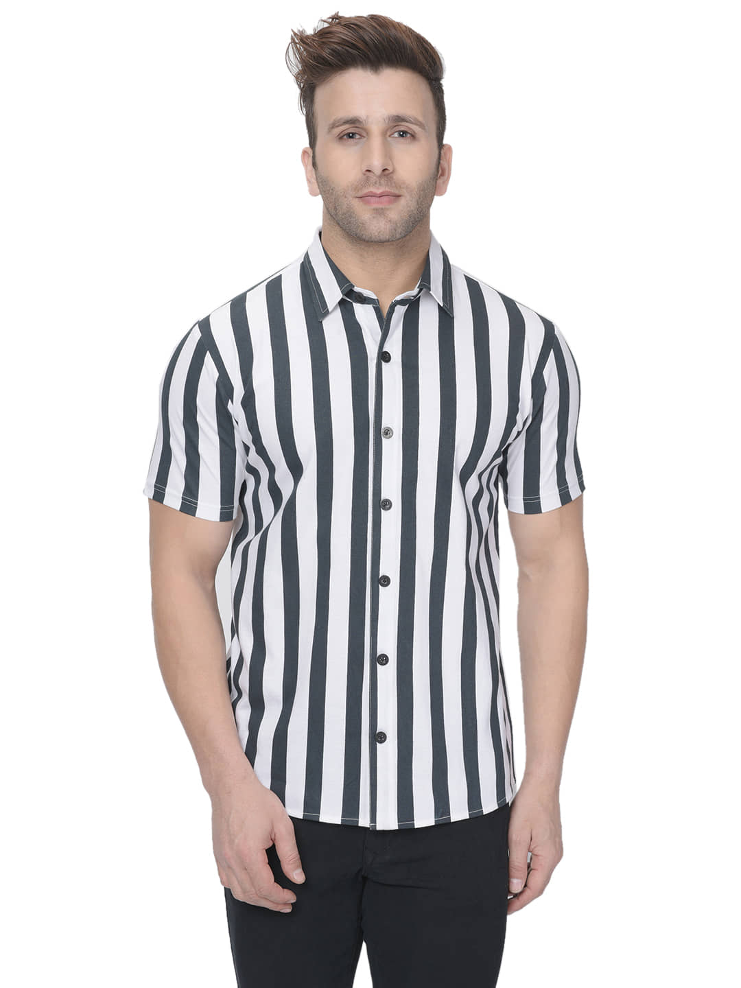 Gritstones Cotton Regular Fit Men's Casual Shirt - Multi ( Pack of 1 )