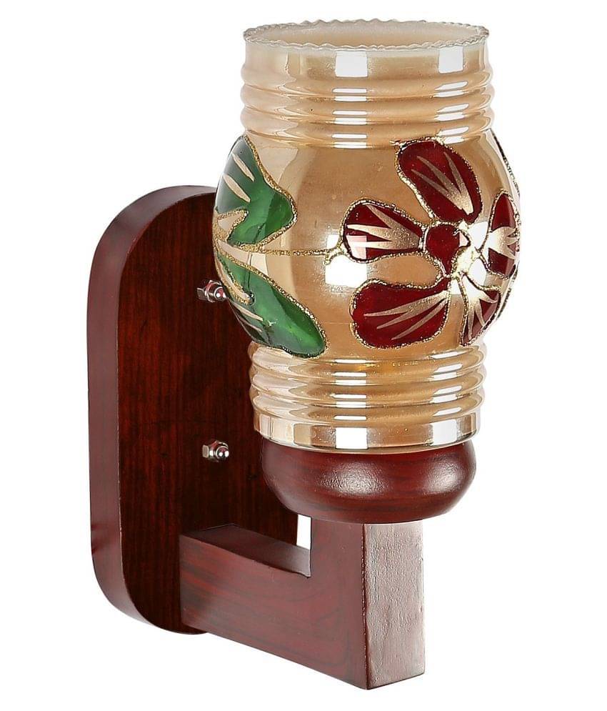 Somil Decorative Wall Lamp Light Glass Wall Light Multi - Pack of 1     			Somil Decorative Wall Lamp Light Glass Wall Light Multi - Pack of 1