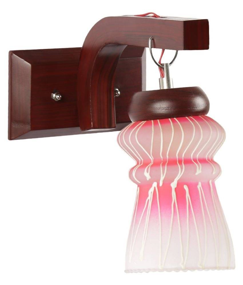     			Somil Decorative Wall Lamp Light Glass Wall Light Multi - Pack of 1
