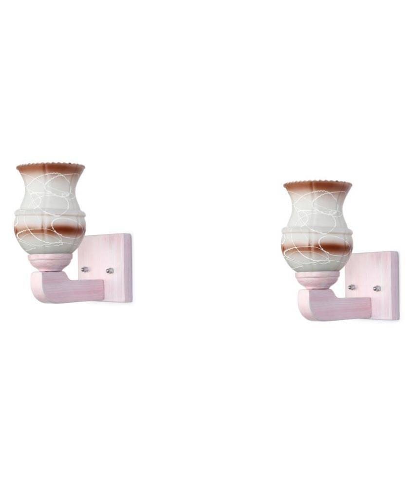 Somil Decorative Wall Lamp Light Glass Wall Light Multi - Pack of 2 Somil Decorative Wall Lamp Light Glass Wall Light Multi - Pack of 2
