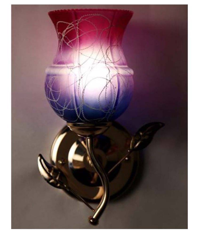 Somil Decorative Wall Lamp Light Glass Wall Light Multi - Pack of 1 Somil Decorative Wall Lamp Light Glass Wall Light Multi - Pack of 1