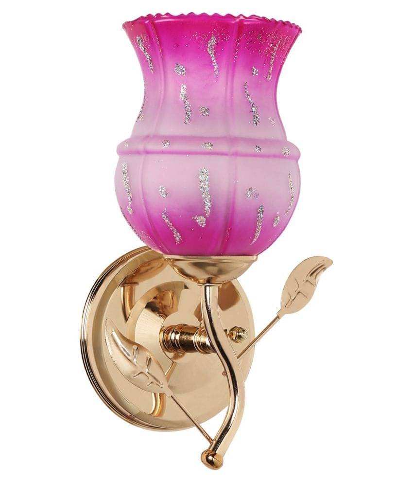     			Somil Decorative Wall Lamp Light Glass Wall Light Multi - Pack of 1