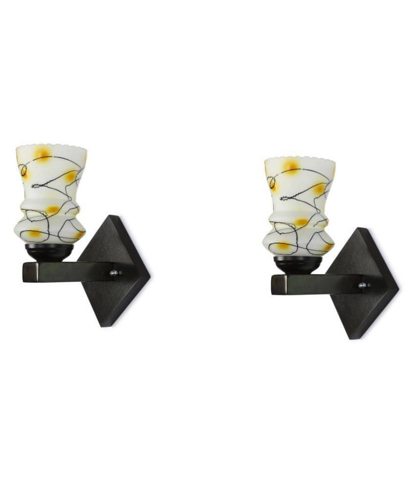 Somil - Yellow Wallchiere ( Pack of 2 ) Somil - Yellow Wallchiere ( Pack of 2 )