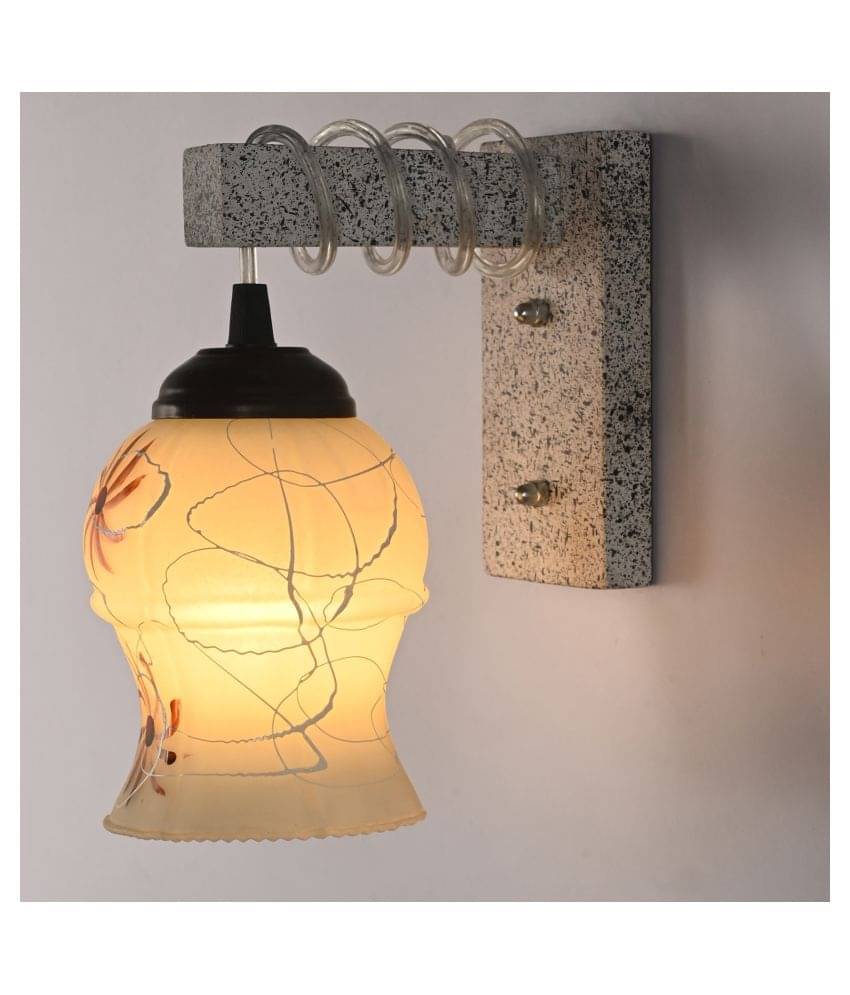 AFAST New Pendant Wood Fitting Shade Glass Wall Light Brown - Pack of 1 AFAST New Pendant Wood Fitting Shade Glass Wall Light Brown - Pack of 1