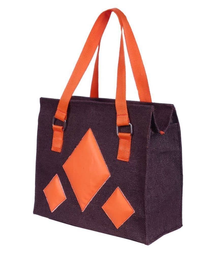 Foonty Brown Lunch Bags - 1 Pc - Handbags | Buy online on ZillyBuy